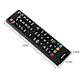 Miniatyrbilde 5 av 5: universal fjernkontroll for TV