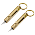 Pikkukuva 1 / 2: 2 kpl Keychain Mini Kannettava Small Letter kestävä todellinen leikkuri
