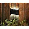 Miniatyrbillede 4 af 5: Udendørs solcelle lanterner lampe, 2 LED strip væglamper