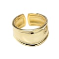 Miniatyrbillede 3 af 4: Mode Simple Justerbar Vidåben Ring Finger Band Smykker Tilbehør Til Dating Platinum
