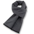 Miniatyrbild 3 av 5: Enfärgad scarf för män Varm vinter tjock scarf Navy