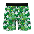 Miniatyrbilde 2 av 4: Christmas Boxers Shorts Truser Herre Stretch underbukser E XL