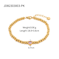 Pikkukuva 1 / 5: Rannekoru Heart Daily Outfit Metallic Element B1394 JDB2303003-PK