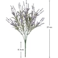 Miniatyrbillede 2 af 3: ArtificialCatherines Flowers,ArtificialCatherines Daisies Outdoor Flowers Falske planter, til vindue, hængekasse, Home Garde