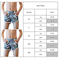 Miniatyrbillede 2 af 2: Mænd Mesh Boxershorts Løse Lounge Briefs Undertøj Grey L