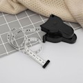 Miniatyrbild 4 av 5: Automatiskt teleskopmåttband för att mäta kroppsomkrets