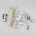 Miniatyrbillede 5 af 5: Gardinlys, Window Fairy Lights 300 LED'er 3m*3m, 8 lystilstande, atmosfære til dekoration jul, bryllup, fødsel