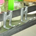 Miniatyrbild 4 av 5: 2 st duschdörrkrokar över dörrkrokar Space Aluminium glas duschdörr Hängkrok Gratis stansning Badhanddukskrokar