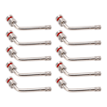 Miniatyrbillede 1 af 8: 10 stk. TR545D 60° ventilstammer til Alcoa 22,5\" & 24,5\" aluminiums lastbilhjul