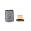 Miniatyrbilde 2 av 8: Type C Hann til Type C Hunn 40 Gbps 5A 100W Type C Hann til Hunn Aluminium Legering Type C til Type C Adapter