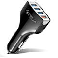 Miniatyrbillede 1 af 3: 4usb multi-funktion trådløs biloplader bil mobiltelefon oplader spot multi-port biloplader engros biloplader 2.4A