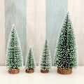 Miniatyrbillede 4 af 5: Juletræ, Minijuletræ og 1 Meter Varm Gul Stemningslys 20cm LYCXAMES