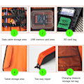 Pikkukuva 3 / 4: Pocket Organizer Universal Travel Cable Elektroniikkatarvikkeet Pocket Travel Organizer case matkapuhelimelle, kaapelille, kiintolevylle, USB tikuille, SD