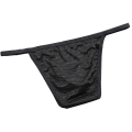 Miniatyrbild 1 av 2: Sexiga byxor för män Nattkläder Se Through Pouch Underkläder Black M