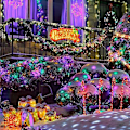 Miniatyrbild 5 av 5: Solar String Lights Multicolor 100 Led Solar String Lights 10m 8 lägen Vattentät Solar Julbelysning för trädgårdar, bröllop, fest, hem, julgran