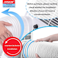 Miniatyrbillede 3 af 5: Mobil aircondition afløbsslange, PVC fleksibel afløbsslange til mobil aircondition (hvid*venstre rotationsretning Ø