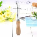 Miniatyrbillede 3 af 4: Edge Press Skiving Tool Læder Edge Creaser Arbejdsværktøj Læder Craft Læderbearbejdningsværktøj