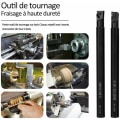 Miniatyrbild 5 av 5: Hög hårdhet 9-delad set Metallfräs CNC-svarv verktygshållare med skiftnyckel 10 mm blad