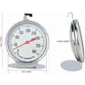 Miniatyrbild 2 av 5: Ugnstermometrar Temperaturmätare Omedelbar avläsning Termometer Rostfritt stålsond Hålla Dial Up Stor mätare Kök Baki