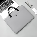 Miniatyrbilde 2 av 3: Notebook 14-tommers/15,6-tommers datamaskinpakke, bærbar datamaskinveske, generell koffert for menn lys grå)