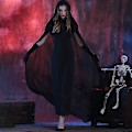 Miniatyrbillede 2 af 5: Kvinde heks gotisk kjole Halloween rollespil 2XL