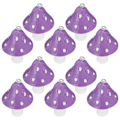 Pikkukuva 2 / 3: 10 kpl Creative Resin Mushroom Pendant Mushroom Charm Sieniriipus
