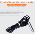 Miniatyrbilde 5 av 5: Mini digital elektronisk innebygd fisketank termometer Vanntett termometer