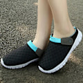 Miniatyrbild 2 av 3: Herr Dam Tofflor Träskor Mules Sandaler Flip Flop Skor Sky Blue 41