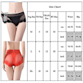 Miniatyrbilde 2 av 2: Kvinner blonder franske truser Boxer sexy undertøy Skin Colour XL