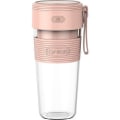 Miniatyrbillede 1 af 5: Bærbar blender, blender i specialstørrelse til smoothies, juice og smoothies, USB genopladelige juiceflasker, pink