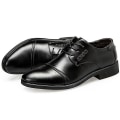 Miniatyrbillede 2 af 5: Mænd Snøre Office Smart Formelle Oxford Brogue Sko Black 46