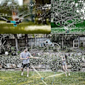 Miniatyrbillede 3 af 5: 2 stk haveautomatisk sprinkler Roterende græsplænevanding 360 graders automatisk sprinklersprinkler A