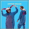 Miniatyrbillede 4 af 4: Halloween Julepyjamas Onesie Bodysuit Blød Rolleleg Pyjamas 130