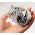Miniatyrbild 2 av 4: Interaktiv kattleksak, automatisk mekanisk mus, vibrerande fet mus, plyschkattleksak, husdjursleksak (3-pack),