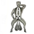 Miniatyrbilde 3 av 5: Dørklokke Harpiks Ornament Utendørs hage dekorasjon statue golden