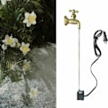 Pikkukuva 4 / 5: Kastelukannu CAN näkymättömällä juoksuputkella Magic Invisible Hana Fountain Ulkoseinään kiinnitettävä vesilähde