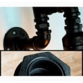 Miniatyrbillede 3 af 4: Industriel Loft Væglampe Vandrør Pibe Retro Sort Jern Lysekrone Lampe Lys til Stue