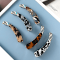 Pikkukuva 2 / 3: Leopard-hiusklipsi asetaattilevy pitkät pystysuorat hiukset barrette käsintehdyt poninhäntäpidikkeet hiusneulat 9