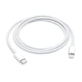 Apple Lightning till USB-C Kabel 1m bulk - Vit