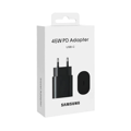 Samsung USB-C 45W PD Strömadapter EP-TA845 - Svart