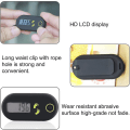 Miniatyrbilde 2 av 5: Mini skrittellerklips 3d digital skritteller kaloriteller bærbar skritteller for jogging fotturer løping gåing