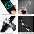 Miniatyrbilde 2 av 5: Bungee-snøre (svart), 2m Justerbar Flat Bungee-snøre Med Hakenspenner - 4-pakning Bungee-snører - Bungee-snører For Toaletter, Camping, Ryggsekker, Biler, Sykler