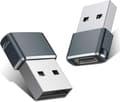 Miniatyrbillede 1 af 5: USB C hun til USB han adapter, Type A opladerkabel strømkonverter til iPhone 11 12 13 Pro Max Mini
