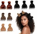 Hiusklipsit - 9 kpl - Hiusklipsit - Muovi - Volyymiklipsit - Hiusneulat - Hiusklipsit naisille - Bounce Curl Volume Root -klipsit - 7 x 4 cm
