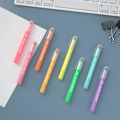 Miniatyrbillede 7 af 7: ighlighters, Feela 8 forskellige farver Bibel Highlighter Penne, Ingen Blødning Tør Highlighter Markører Studie Kit, Perfekt til Journaling, Highlightin