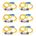 Miniatyrbilde 1 av 5: 6x Ftth Sc Upc 1x2 Plc Singlemode Fiber Optical Splitter Fbt Optical Coupler