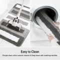 Miniatyrbillede 3 af 5: Skridsikker bademåtte køkkenmåtte fluffy bademåtte blød mikrofiber brusebadsmåtte, hurtig tørring, vandabsorberende, maskinvaskbar-40 X 60cmgrå