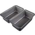Miniatyrbild 1 av 5: 2 st bakformar i non-stick-material för toastbröd och sockerkaka, rektangulära