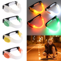 Miniatyrbilde 2 av 5: Natt sykling løping Led Armbånd Lys Sikkerhet Advarsel Reflekterende Belte Arm Stropp
