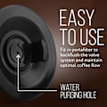 Pikkukuva 4 / 5: 4 kpl espresson puhdistussarjan kiekkoa espressokoneille - 54 mm:n takaisinpesutabletit espressokoneen lisävarusteisiin
